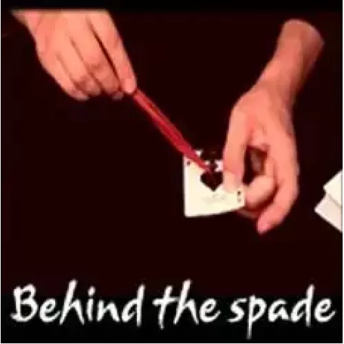 Behind The Spade by Mathieu Bich