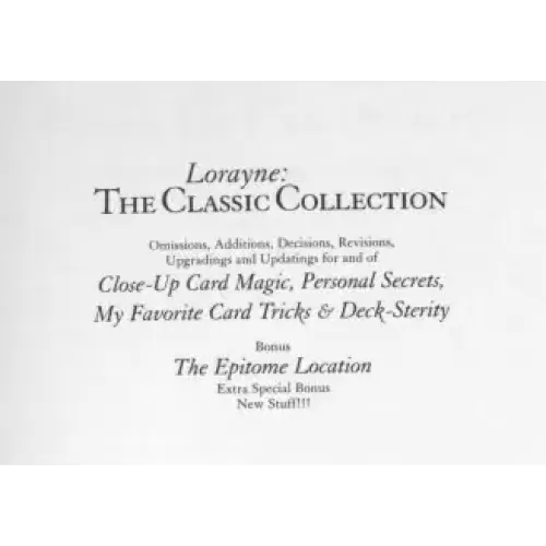 Classic Collection Volume 1 by Harry Lorayne