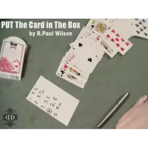 Put It In The Card Box by R.Paul Wilson