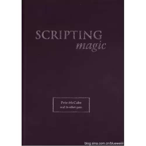 Scripting Magic by Pete Mccabe