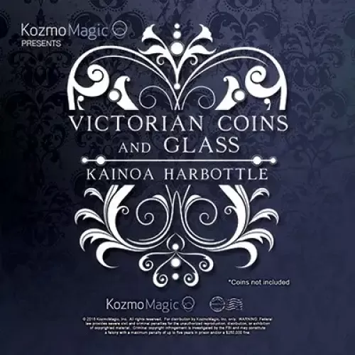 Victorian Coins And Glass by Kainoa Harbot