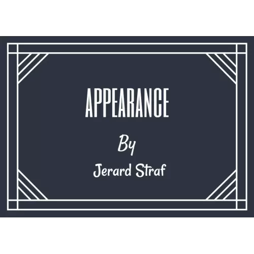 Appearance by Jerard Straf