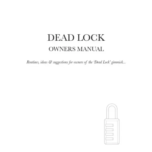 Dead Lock Owners Manual by Michael Murray