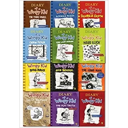 Diary Of A Wimpy Kid Series (1-12)