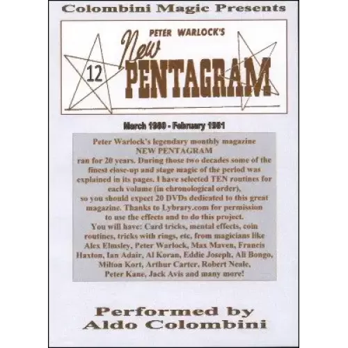 New Pentagram 12 by Aldo Colombini