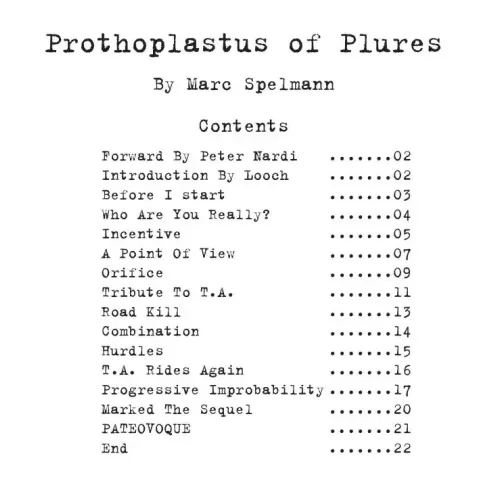 Prothoplastus Of Plures by Marc Spelmann