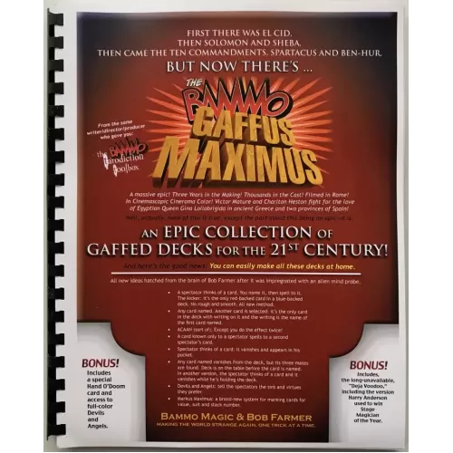 The Bammo Gaffus Maximus by Bob Farmer