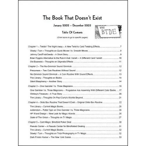 The Book That Doesn't Exist by Gregg Webb