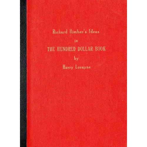 The Hundred Dollar Book (Richard Himber Ideas) by Harry Lorayne