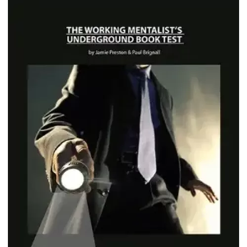 The Working Mentalist's Book Test by Preston And Brignall