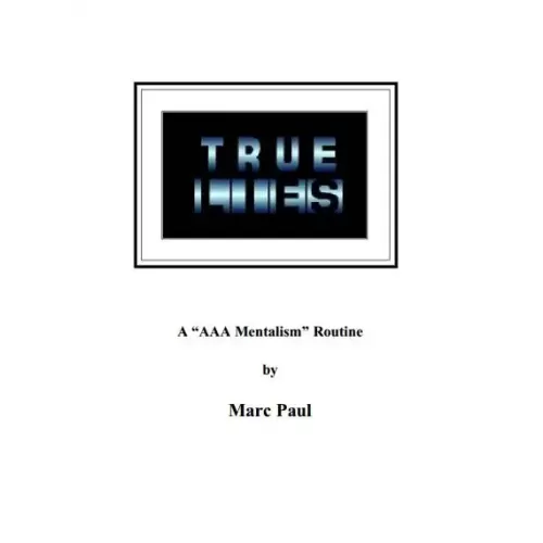 True Lies by Marc Paul