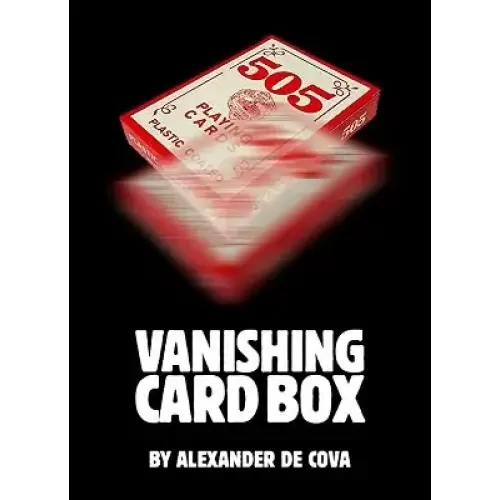 Vanishing Card Box by Alexander De Cova