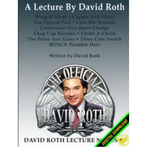 David Roth - Lecture Notes #1