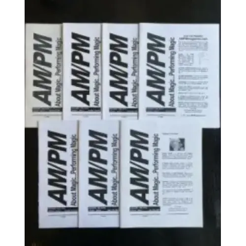 Tom Cutts - AM-PM Vol 1 (Issue 1-6)
