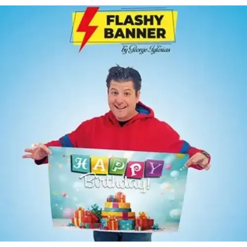 FLASHY BANNER by George Iglesias