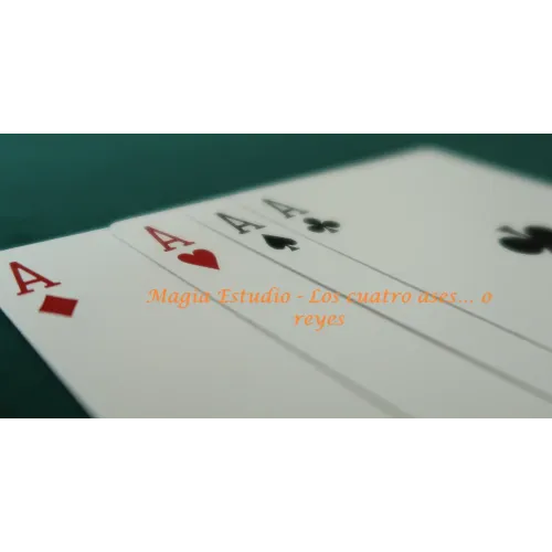 Magia Estudio - Los cuatro ases... o reyes