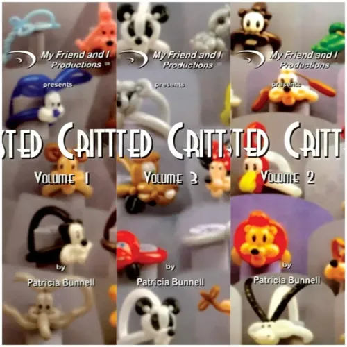 Patricia Bunnell - Twisted Critters (1-3) (ISO)