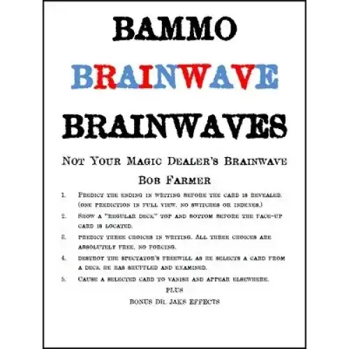 Bammo Brainwave Brainwaves by Bob Farmer