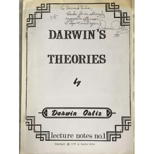 Darwin'S Theories by Darwin Ortiz