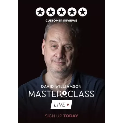 David Williamson Masterclass Live (1-3+Zoom)