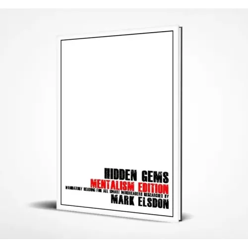 Hidden Gems Mentalism Edition by Mark Elsdon