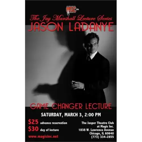 Jason Ladanye Game Changer Lecture