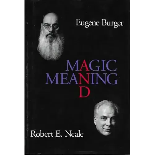 Magic and Meaning Book by Eugene Burger