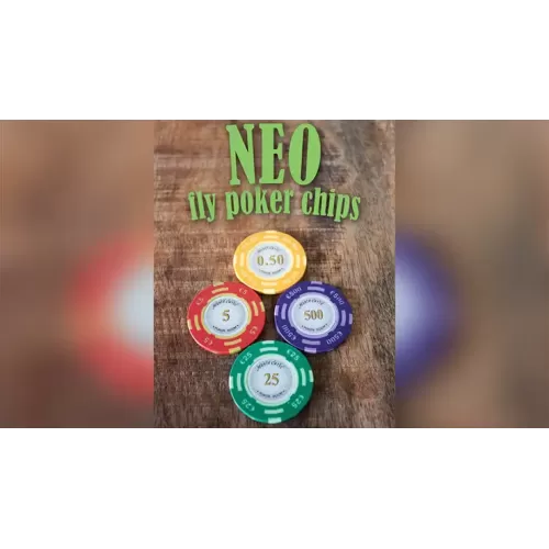 Neo Fly Poker Chips by Leo Smetsers