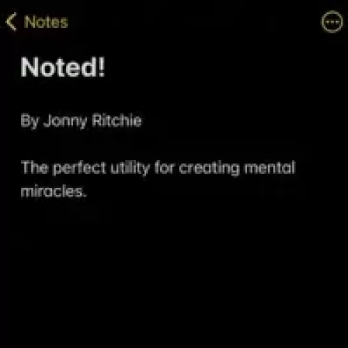Noted