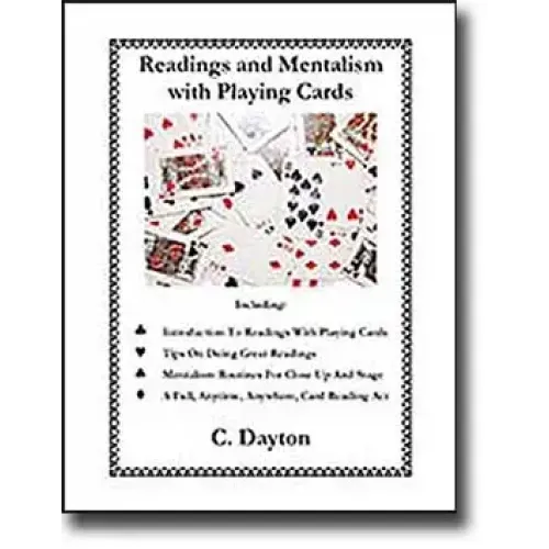 Readings And Mentalism With Playing Cards by C. Dayton
