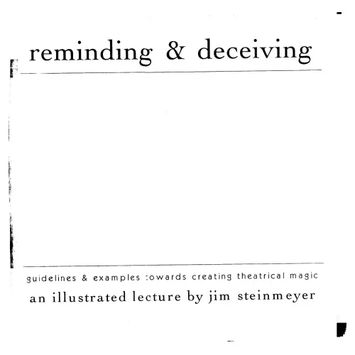 Reminding & Deceiving by Jim Steinmeyer