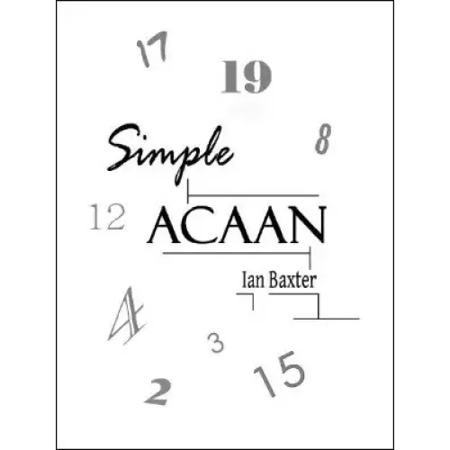 Simple Acaan by Ian Baxter