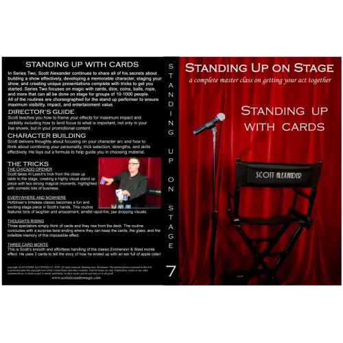 Standing Up On Stage Volume 7 Standing Up With Cards by Scott Alexander