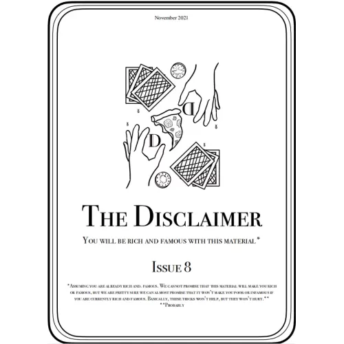The Disclaimer Issue 8 (2021-11)
