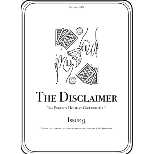 The Disclaimer Issue 9 (2021-10)