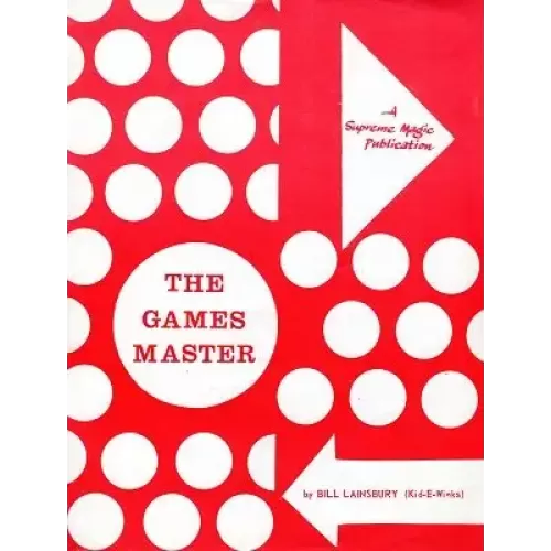 The Games Master by Bill Lainsbury