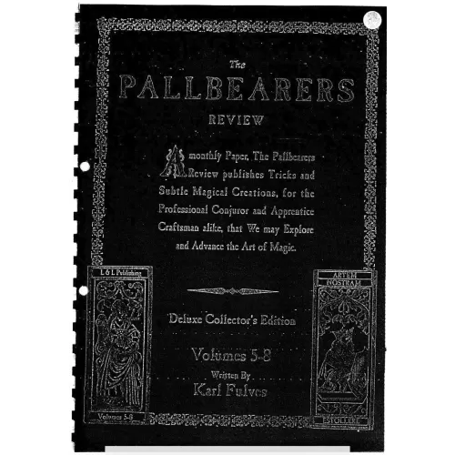 The PallBearers Review Volume 5-8 by Karl Fulves