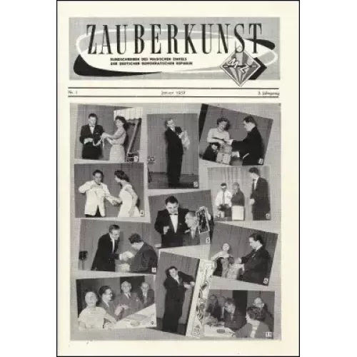 Zauberkunst 03. Jahrgang (1957) by Zauberkunst Verlag