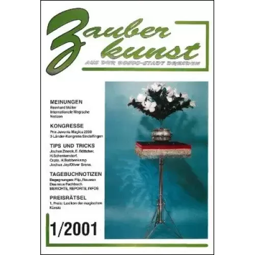 Zauberkunst 47. Jahrgang (2001) by Zauberkunst Verlag