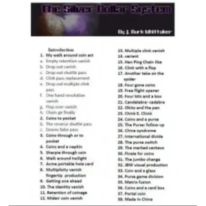 J. Burke Whittaker – The Silver Dollar System