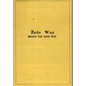 Zolo Way by Professor Albert Zolo