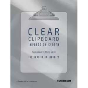 Clear Clipboard Impression System by Morris Cohen