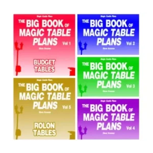 The Big Book Of Magic Table Plans (1-5) by Steve Kovarez