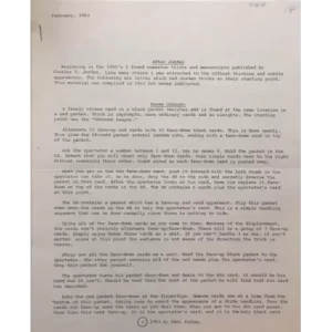 Karl Fulves – After Jordan