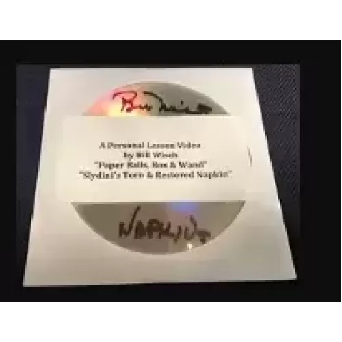 Paper Balls, Box and Wand by Bill Wisch