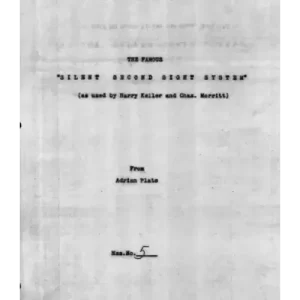 Silent Second Sight System by Adrian Plate