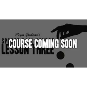 Wayne Goodman – Sponge Ball Course Lesson one