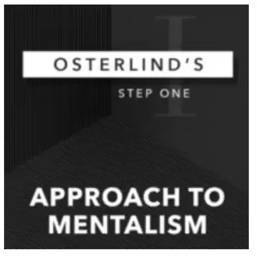 Osterlind's 13 Steps 1: Approach to Mentalism by Richard Osterlind (Instant Download)