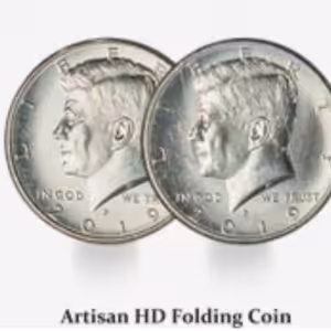 Artisan HD Folding Coin by TCC MAGIC