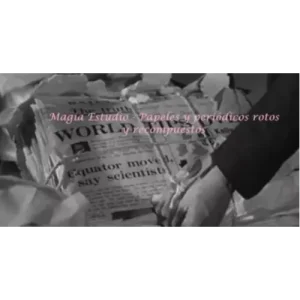 Magia Estudio – Papeles y periódicos rotos y recompuestos